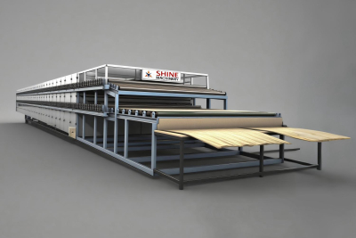 2 decks veneer dryer