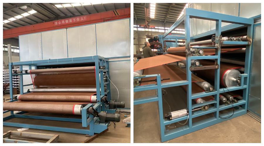 shine mesh belt dryer shine mesh belt dryer