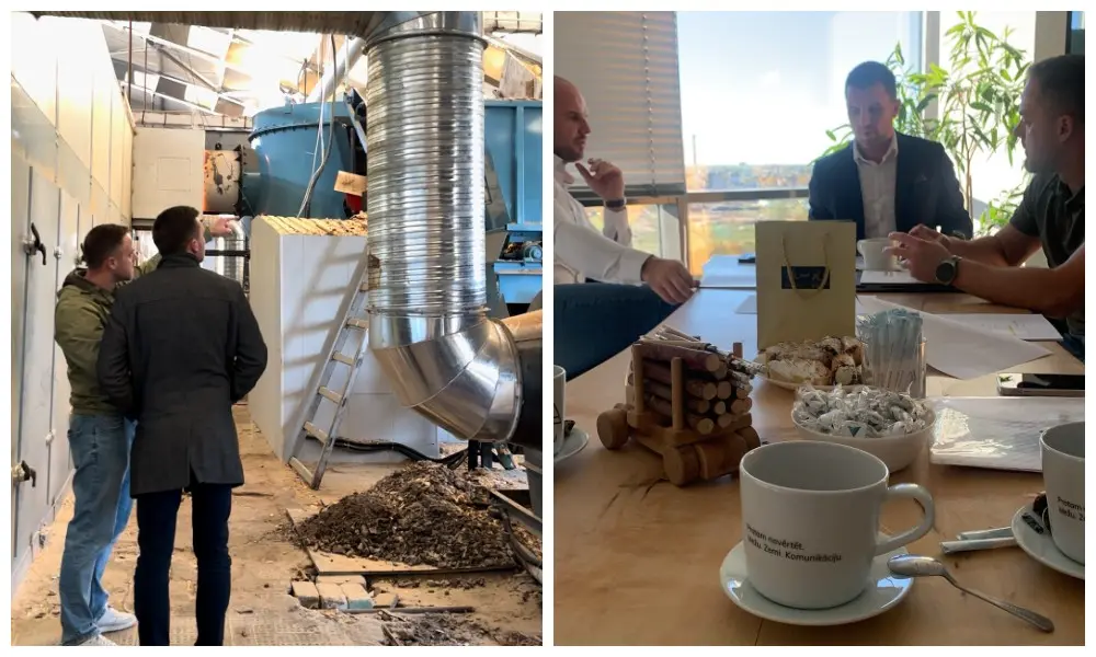 customer visit in Latvia