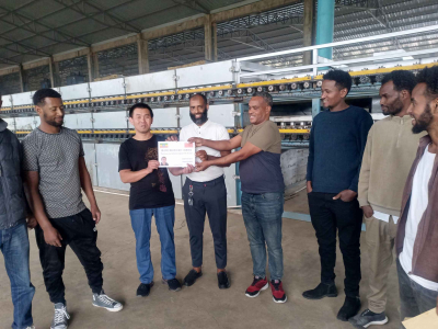 Pengering venir bersinar