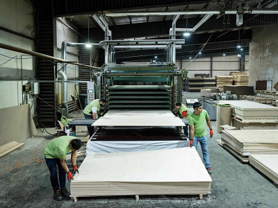 производство фанеры