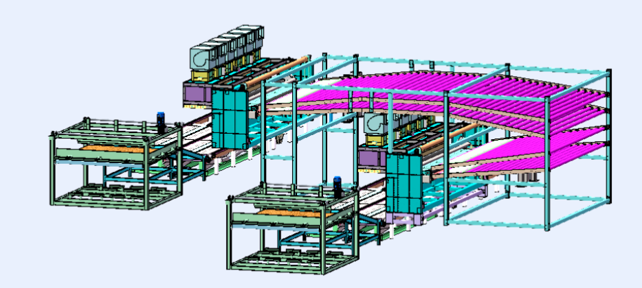 6 decks veneer dryer