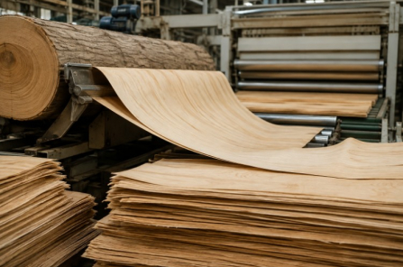Wie wird Holzfurnier hergestellt
