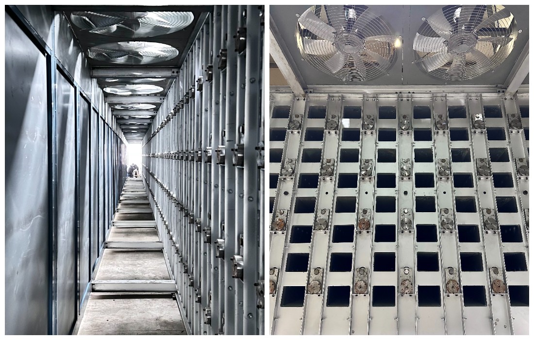 พัดลมระบายอากาศสำหรับเครื่องอบผ้า