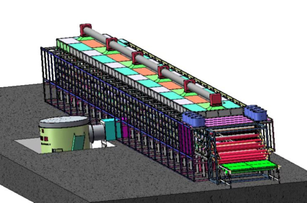 Furniertrocknungsmaschine