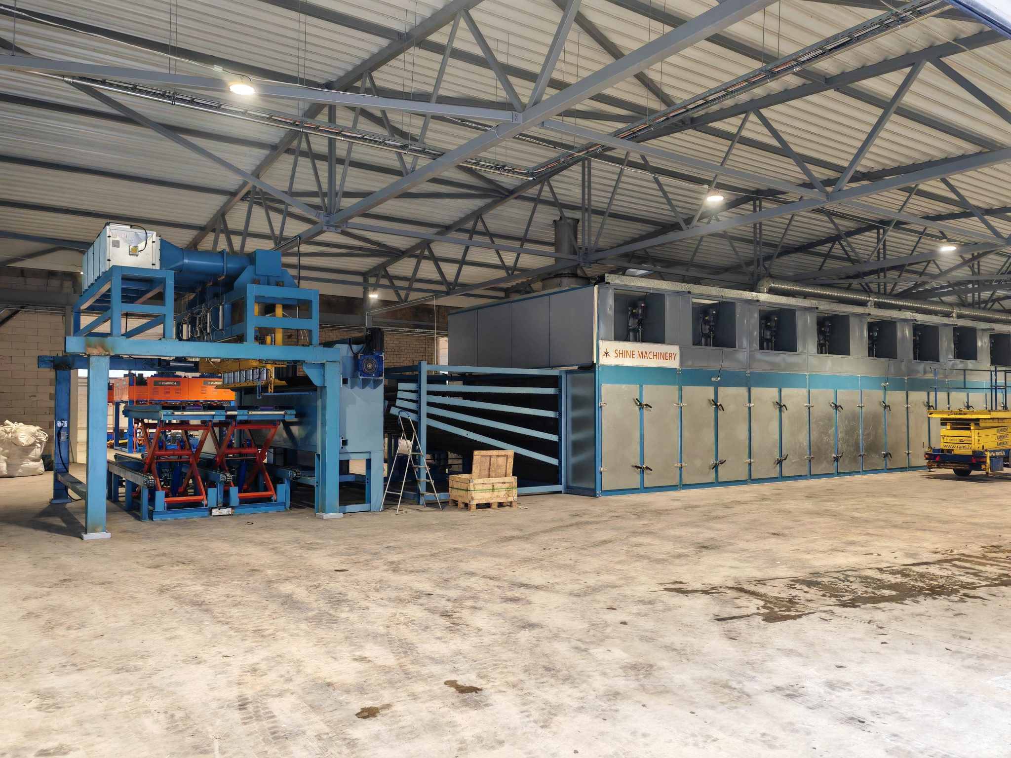 Secador de folheado Shine