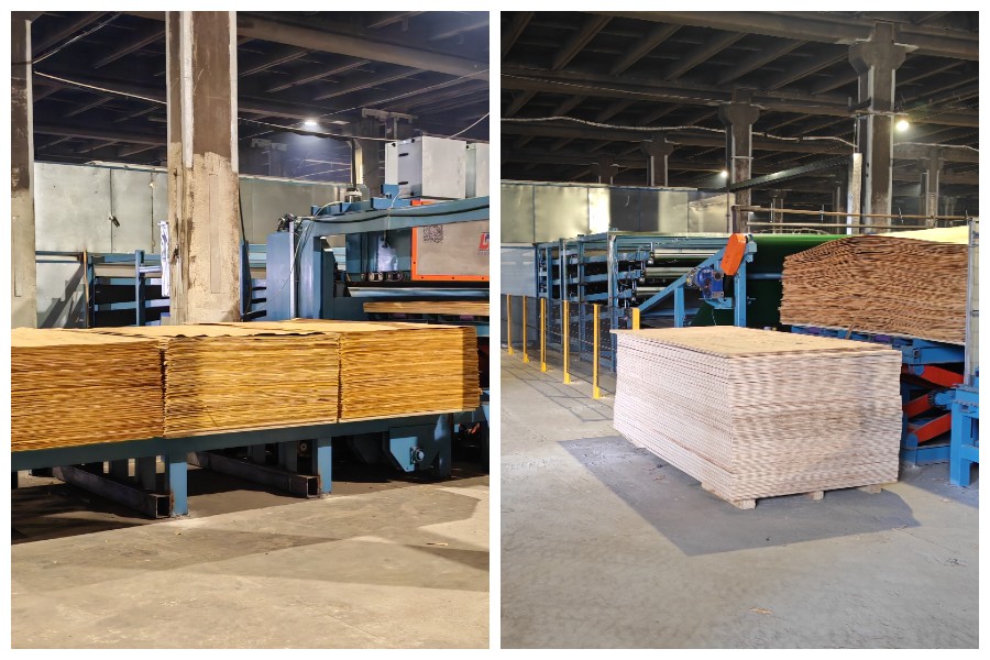 เครื่องอบแห้งไม้วีเนียร์