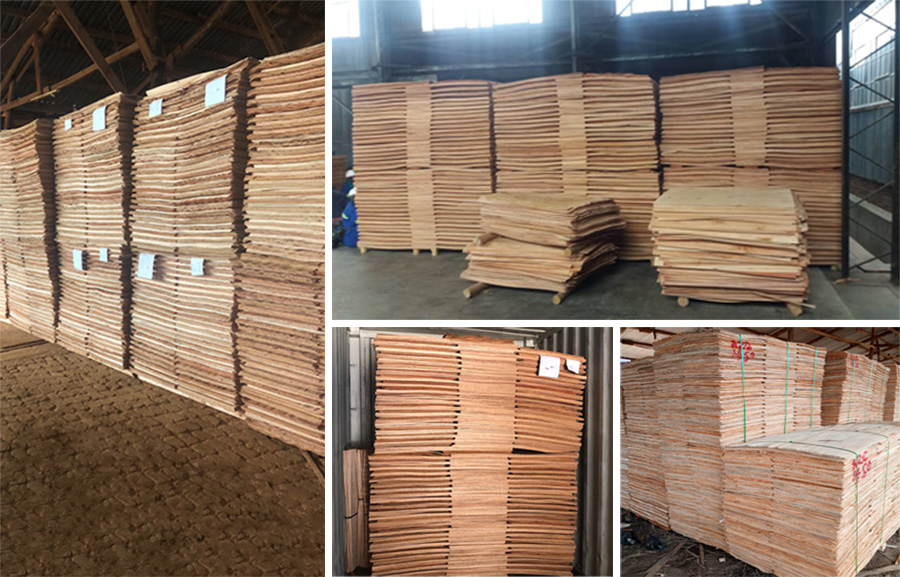 furniertes Sperrholz