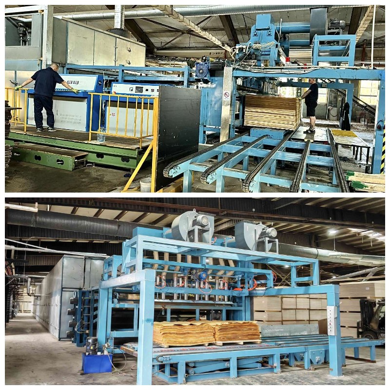 Роликовая сушилка для шпона Роликовая сушилка для шпона