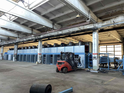 Glanz-Furniertrockner