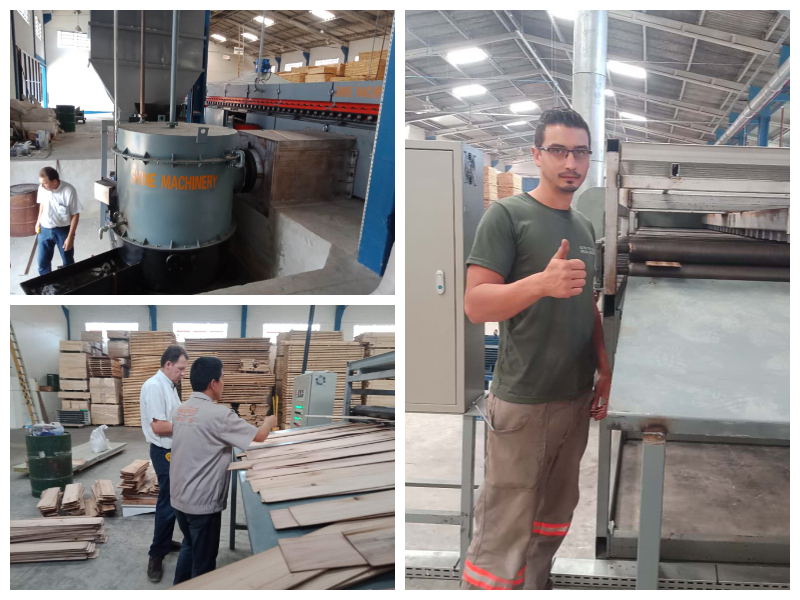 เครื่องอบแห้งไม้วีเนียร์